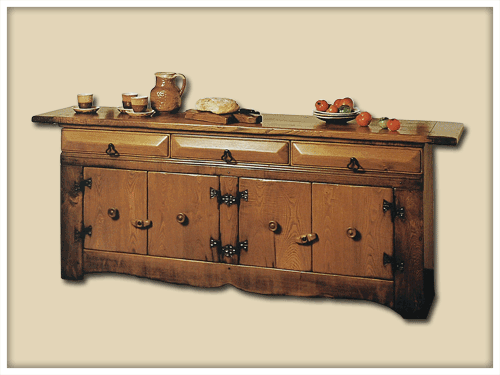 Credenza quattro ante