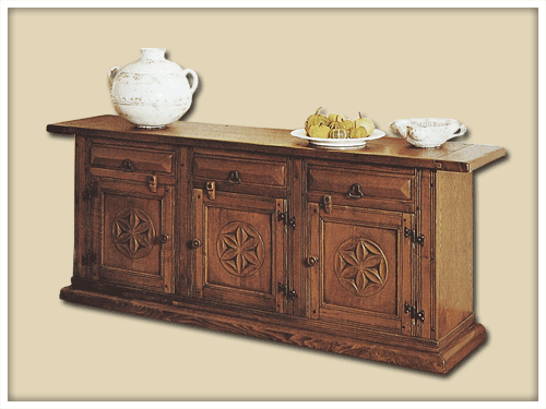 Credenza 4 ante